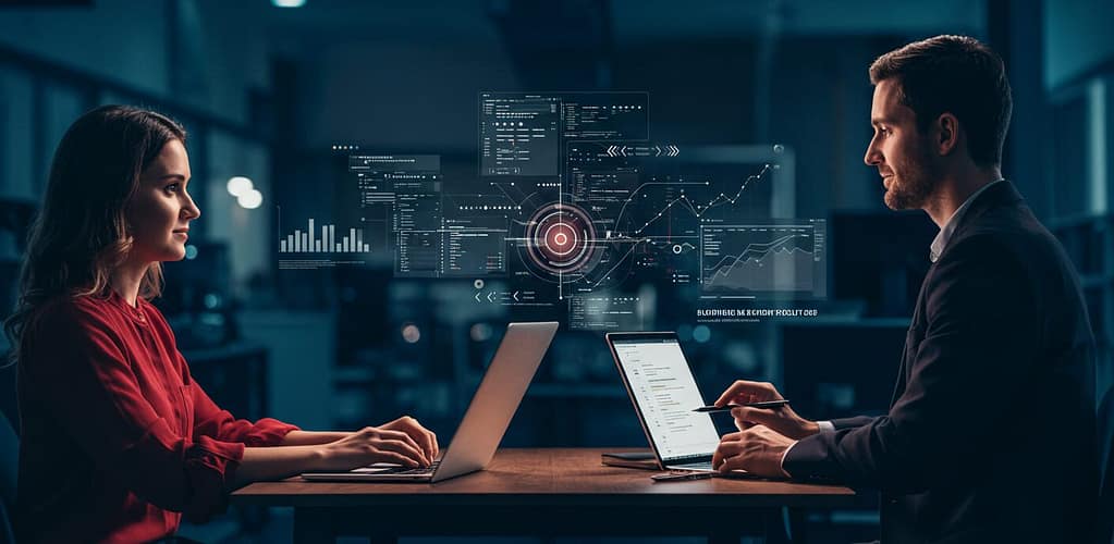 "A perfectly fitting puzzle piece, symbolizing how custom software seamlessly integrates with and optimizes unique business processes."