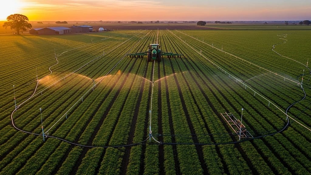 Precision tools supporting automation in agribusiness operations in crop fields